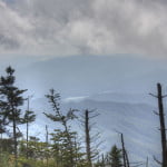 Fontana Lake As Seen From Clingmans Dome In Great Smoky Mountains National Park